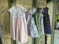 Lot 5 Various Baby girl  Toddler Girl Summer Spring Dresses Size 12-24 M