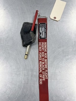Lockheed P-3 Orion Safety Pin - 24'' Ribbon，Original Burbank Plate, 24''x2''