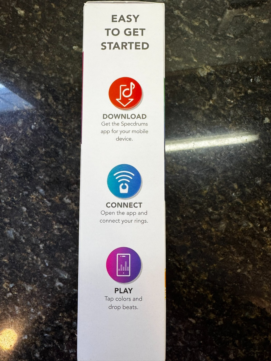 Sphero Specdrums (2 Rings) App-Enabled Musical Rings With Play Pad Included