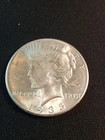 1935- 90% Silver Peace Dollar au m70