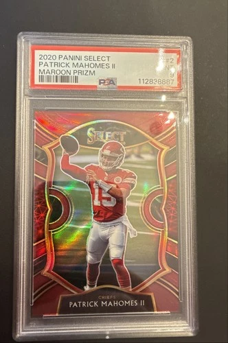 2020 Panini Select - Concourse Patrick Mahomes II #2 Maroon Prizm /149