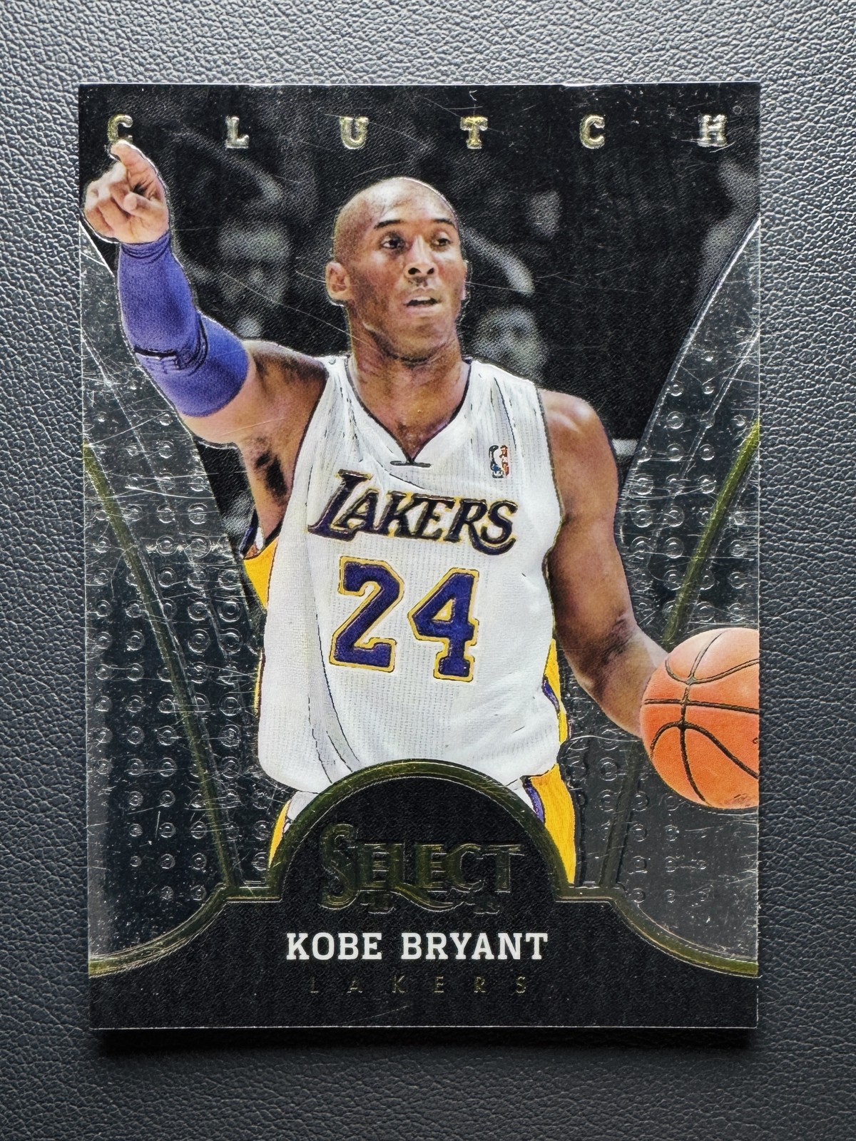 2013-14 Panini Select Kobe Bryant #3 Clutch Insert SSP HOF