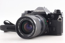 N MINT Canon AE-1 Program 35mm Film Camera New FD 35-70mm f4 Lens From JAPAN