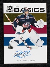2023-24 Upper Deck The Cup The Basics Jet Greaves #B-GS Auto 0ta8