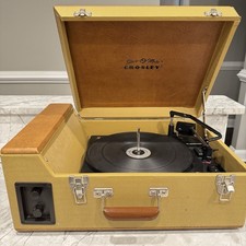 Crosley 1950'S Style Stack-O-Matic Traveler 33/45/78RPM Turntable CR89 
