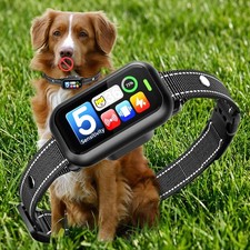 Upgraded Dog Bark Collar, Smart AI Barking Collar with 4 Modes  5 Adjustable...