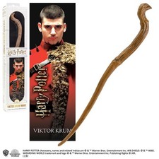 Harry Potter - Varita mágica Viktor Krum con marcador 3D