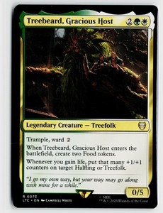 treebeard mtg card Treebeard, Gracious Host