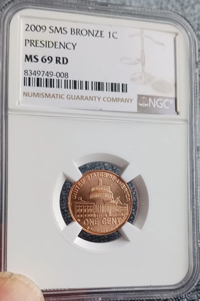 2009 NGC MS69 SMS LINCOLN COPPER BRONZE CENT PRESIDENCY #008 - Image 2 of 4
