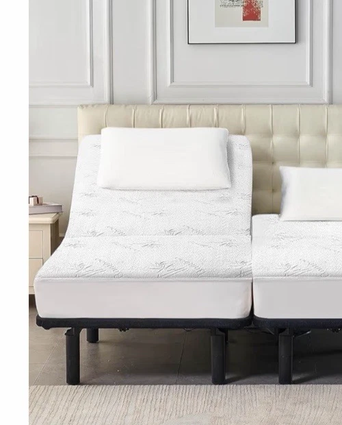 Lysam Mattress Protector Twin XL, Cooling Bed Mattress Cover Waterproof, 39x80"