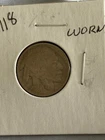 1918 buffalo nickel free shipping worn like most buffalo 5c