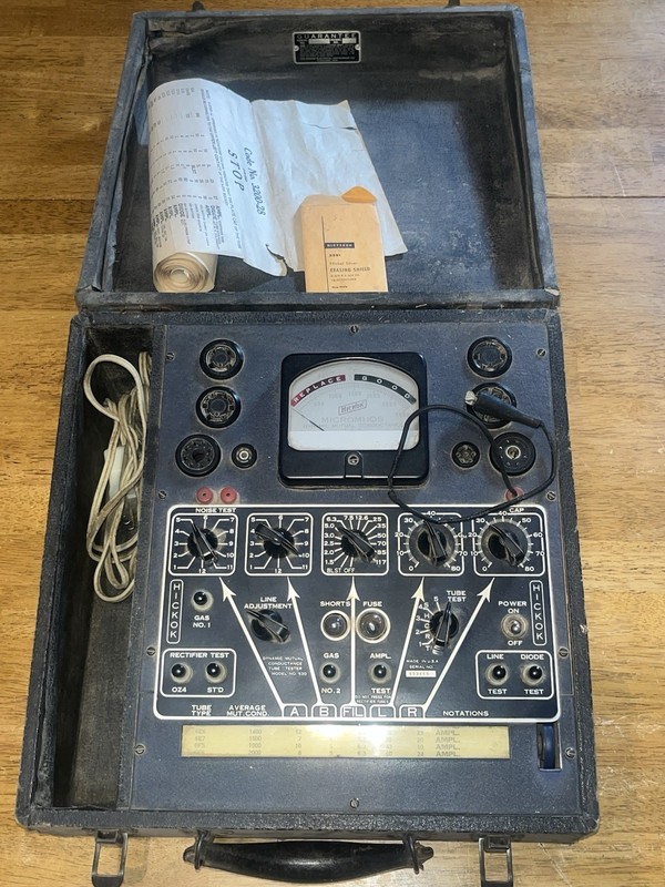 Hickok 530 Vacuum Tube Tester