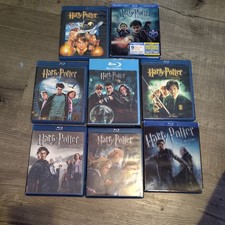 Harry Potter Complete 8-Film Collection Lot Blu-Ray  DVD Special Features