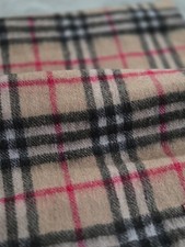 Pashmina Schal aus 100 % Wolle – klassisches Karomuster – neu