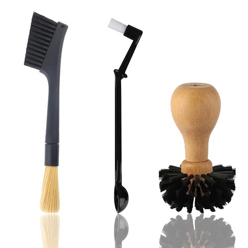 Coffee Brush,3pcs Espresso Brush Coffee Cleaning Brush Coffee Filter Cleaning...