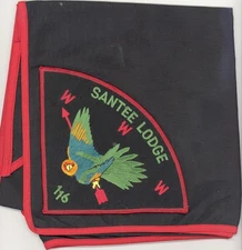 Santee Lodge 116 P1 Service Neckerchief 1994 Issue Pee Dee Area SC