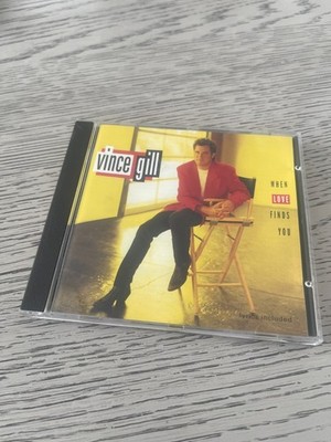 Vince Gill - When Love Finds you - CD - American Country Bluegrass singer- 15A