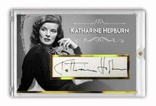 KATHARINE HEPBURN Signed/Autographed Custom Card