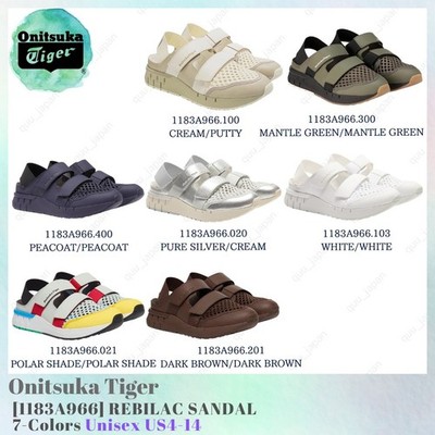 Onitsuka Tiger REBILAC SANDAL 1183A966 7-Colors Unisex US4-14 NEW
