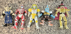 Mixed Power Rangers Lot 5 Plastic Action Figures Unboxed Without Packaging — photo 1