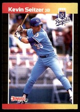 Kevin Seitzer 1989 Donruss #238 Royals MLB READ FREE SHIPPING AutographDen