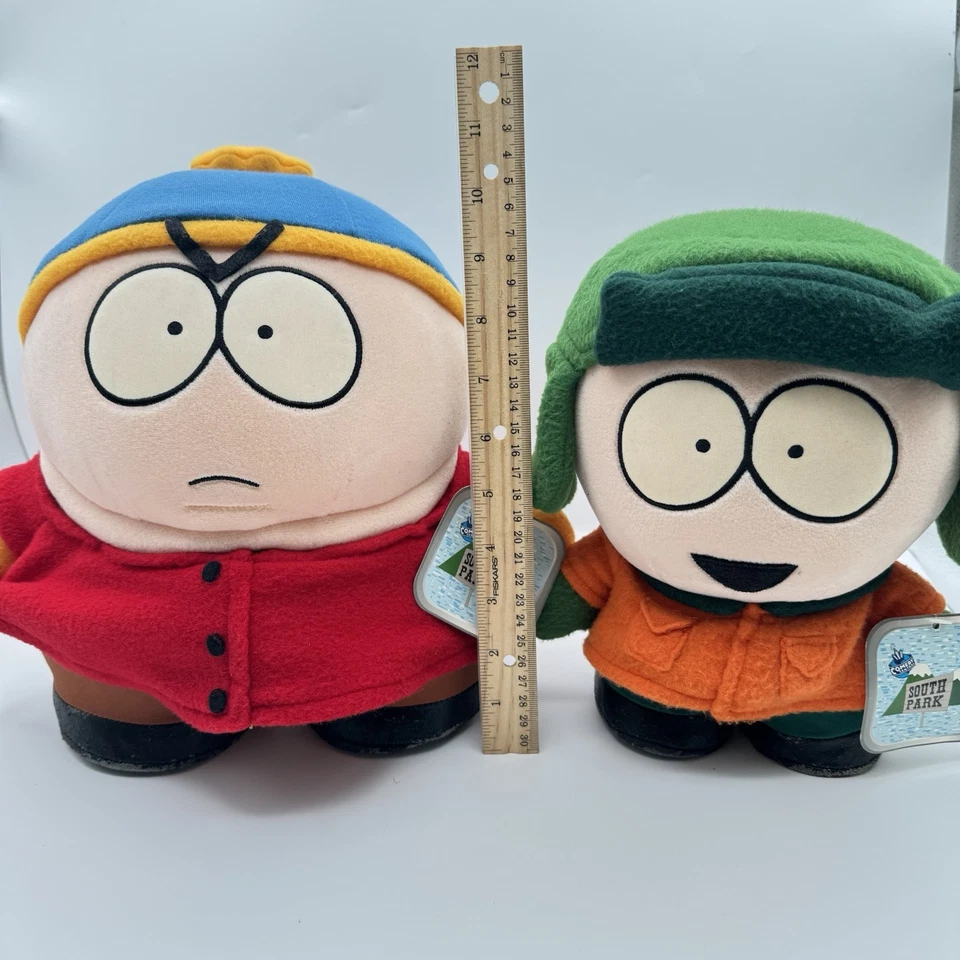 South Park Eric Cartman & Kyle Weighted Plush 1998 Vintage Lot 2 - Image 2 of 4