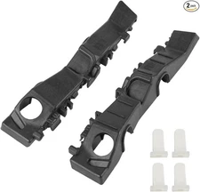 1 Pair Left and Right Side Front Bumper Bracket Bumper Mount Support Bracket