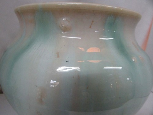 ARMANA POTTERY VASE AUSTRALIAN STUDIO CERAMIC ARTIST DRIP GLAZE CRYSTALLINE - Picture 4 of 5