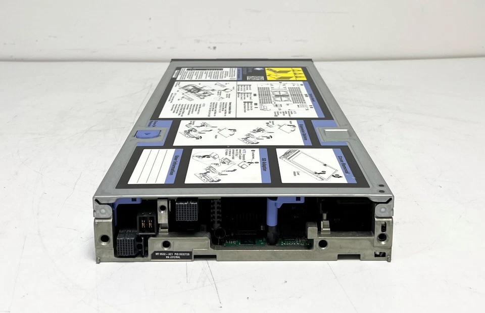 IBM X240 M5 9532 2x E5-2650v3 128GB 2x 600GB HDD Blade Server - Image 4 of 4