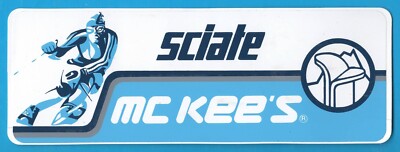 MC KEE'S Ski Ski Sticker Sticker Vintage Sticker Sticker MA3676