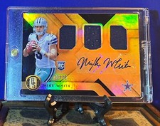 2018 PANINI GOLD STANDARD 3 PATCH AUTO MIKE WHITE ROOKIE #31/75 #299 RC 