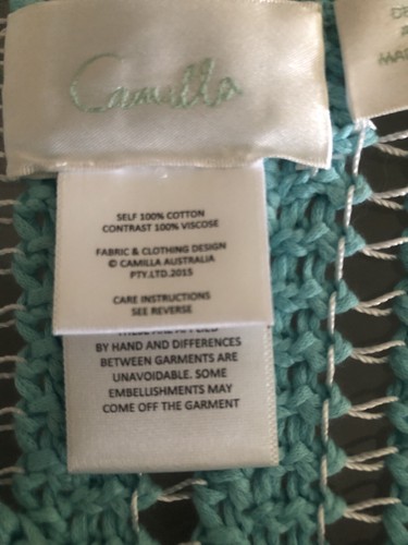 Casual Chic Sexy Bohemian CAMILLA Cotton Viscose Top Or Mini Dress Cover - Picture 20 of 22