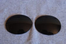 ray ban sunglass lenses glass pair grey nos