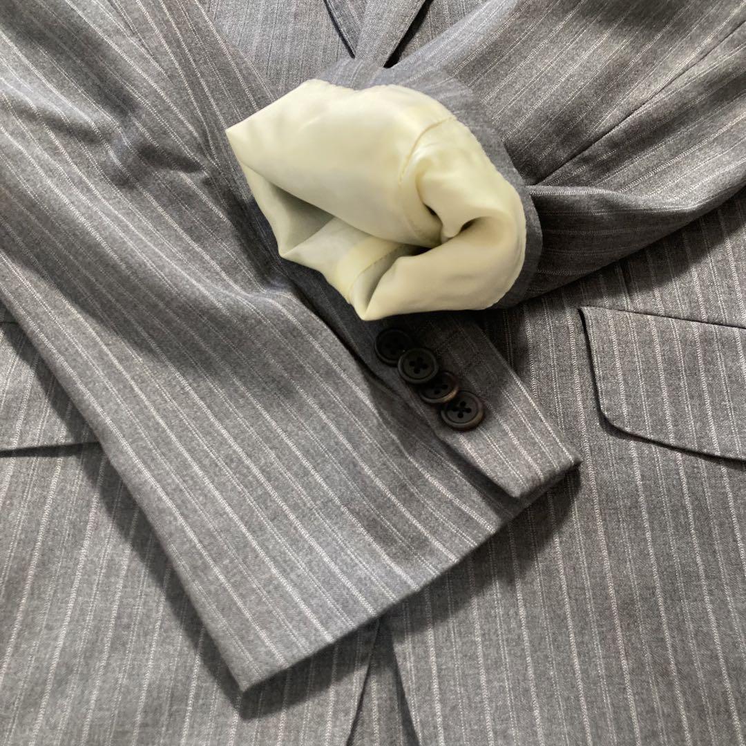 Paul Smith Loro Piana Tailored Jacket 100% Wool Cupra Stripe Paul Smith Loro Piana Tailored Jacket 100% Wool Cupra Stripe
