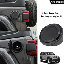 Fit 2018+ Jeep Wrangler JL Fuel Filler Door Gas Cap Cover Accessories Exterior