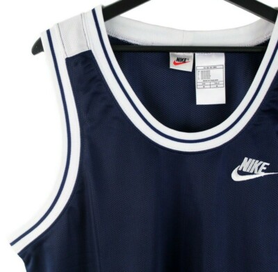 NOS 90s Nike Basketball vintage nylon tank top singlet