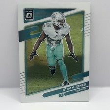 2021 Panini Donruss Optic Byron Jones Base #62 Miami Dolphins