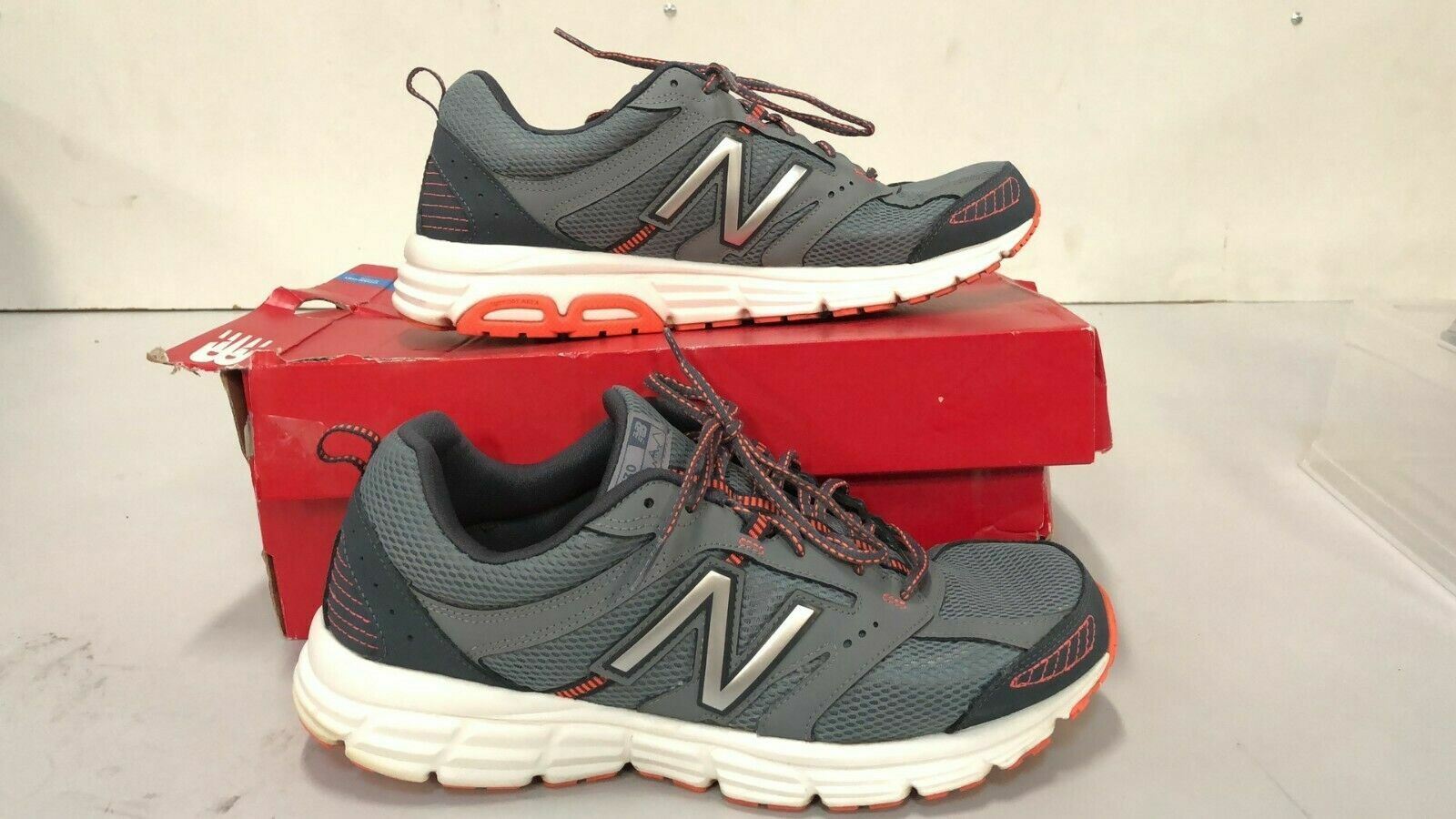 Leather Running Shoes Gray M430SB1 