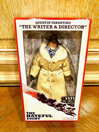 FIGURA DE ACCIÓN NECA THE OTEFUL OCHO QUENTIN TARANTINO ESCRITOR DIRECTOR NUEVA RARA - Imagen 3 de 7