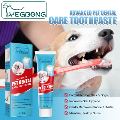 Pet toothpaste dog fresh breath in addition to bad breath tartar