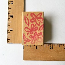 Hero Arts Rubber Stamps - Flower Stroke - C3009 - NEW