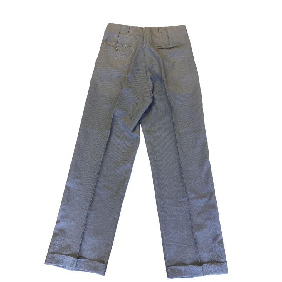 Vtg 30 40's Fieldmaster Seersucker Breeches ULTRA THIN ROCKABILLY Trousers - Image 3 of 4