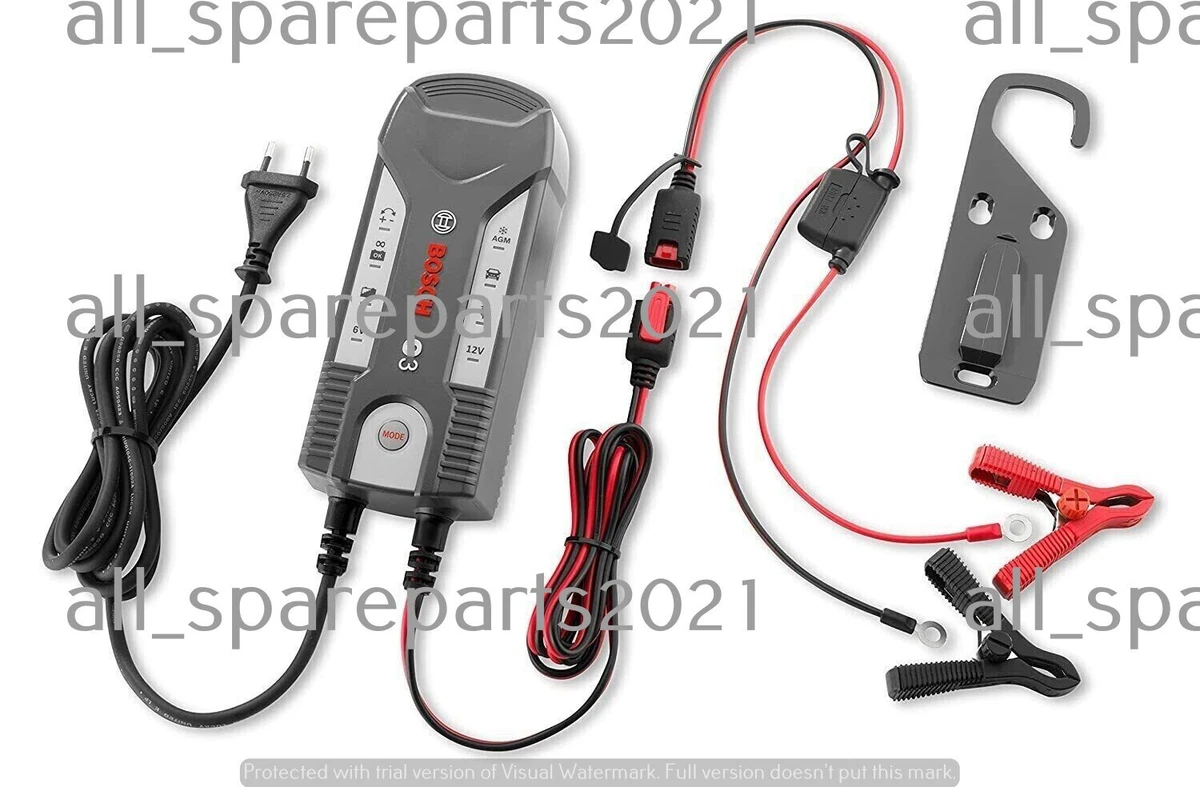 Bosch C3 Car Battery Charger