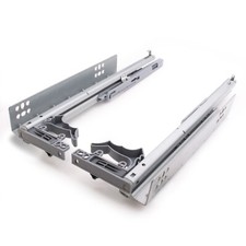 Soft Close Drawer Runners Undermount Concealed Double Extension 35kg Max