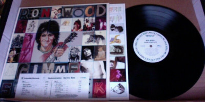 Mint- RARE DJ Promo The Rolling Stones Ron Wood Gimme Some Neck Mick Fleetwood
