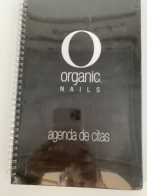 Agenda De Citas Negra Organic nails 413510