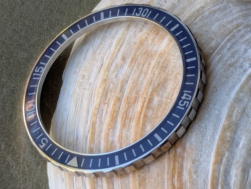Vintage 1972 Bulova Snorkel Day-Date Diver Bezel/Blue Insert FOR 7202 CASES - Picture 14 of 24