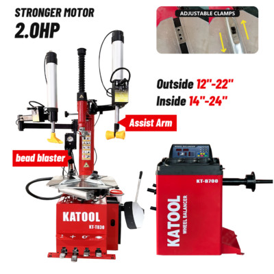 Katool Tire Changer Machine Tire Machine Tire Wheel Balancer Warehouse Pick Up
