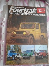 Daihatsu Fourtrak brochure undated UK market v2
