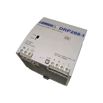 Lambda Netzteil Power Supply DRP288-1  115/230VAC   24VDC / 10A